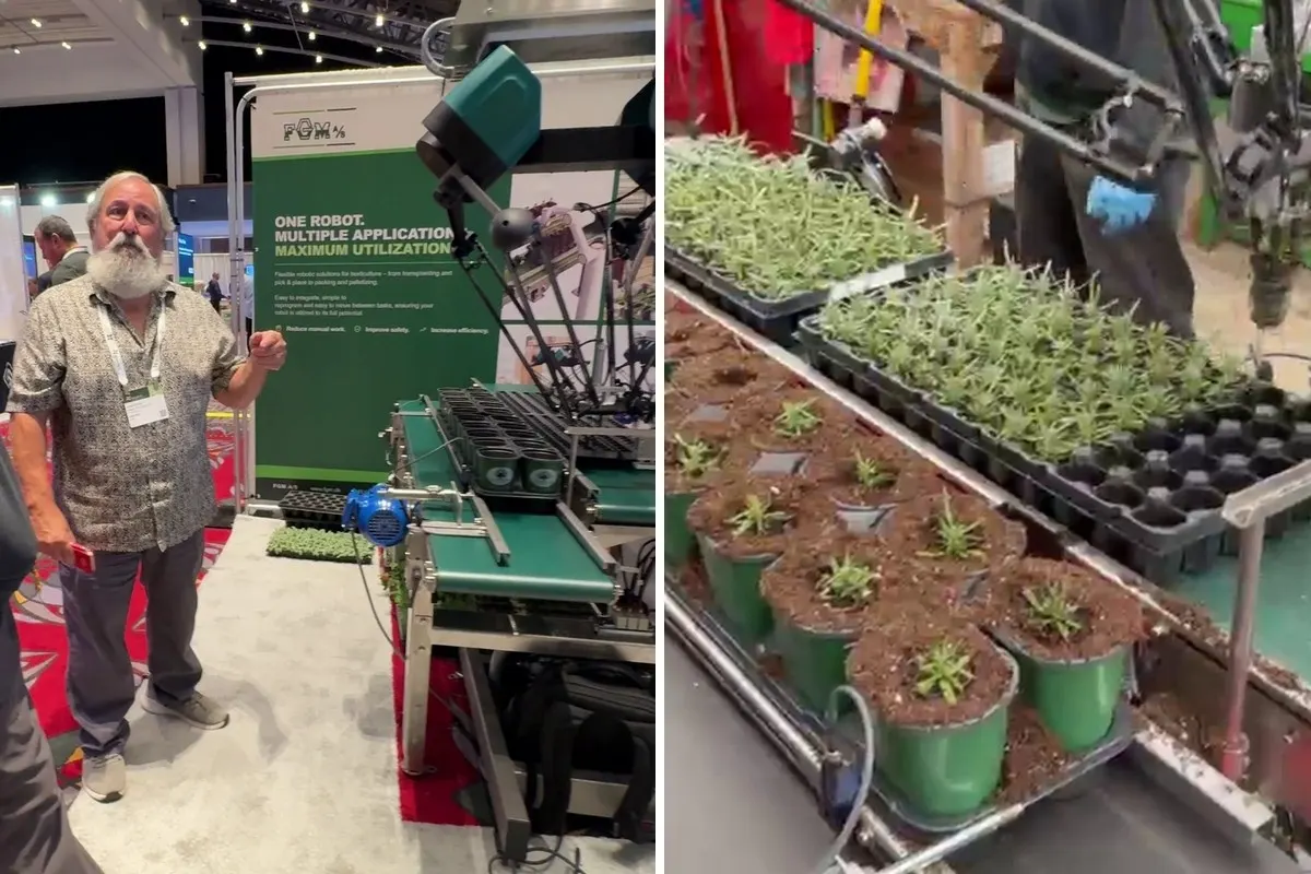 4X Delta Cobot at Peace Tree Farm