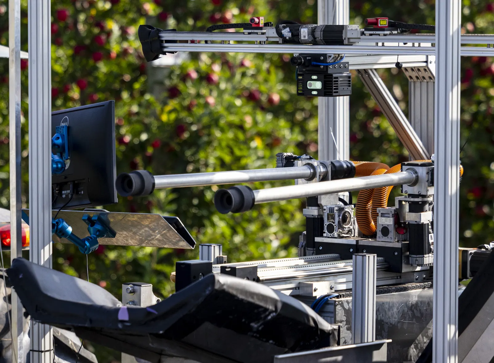 AgriDynamics harvest mechanism close-up
