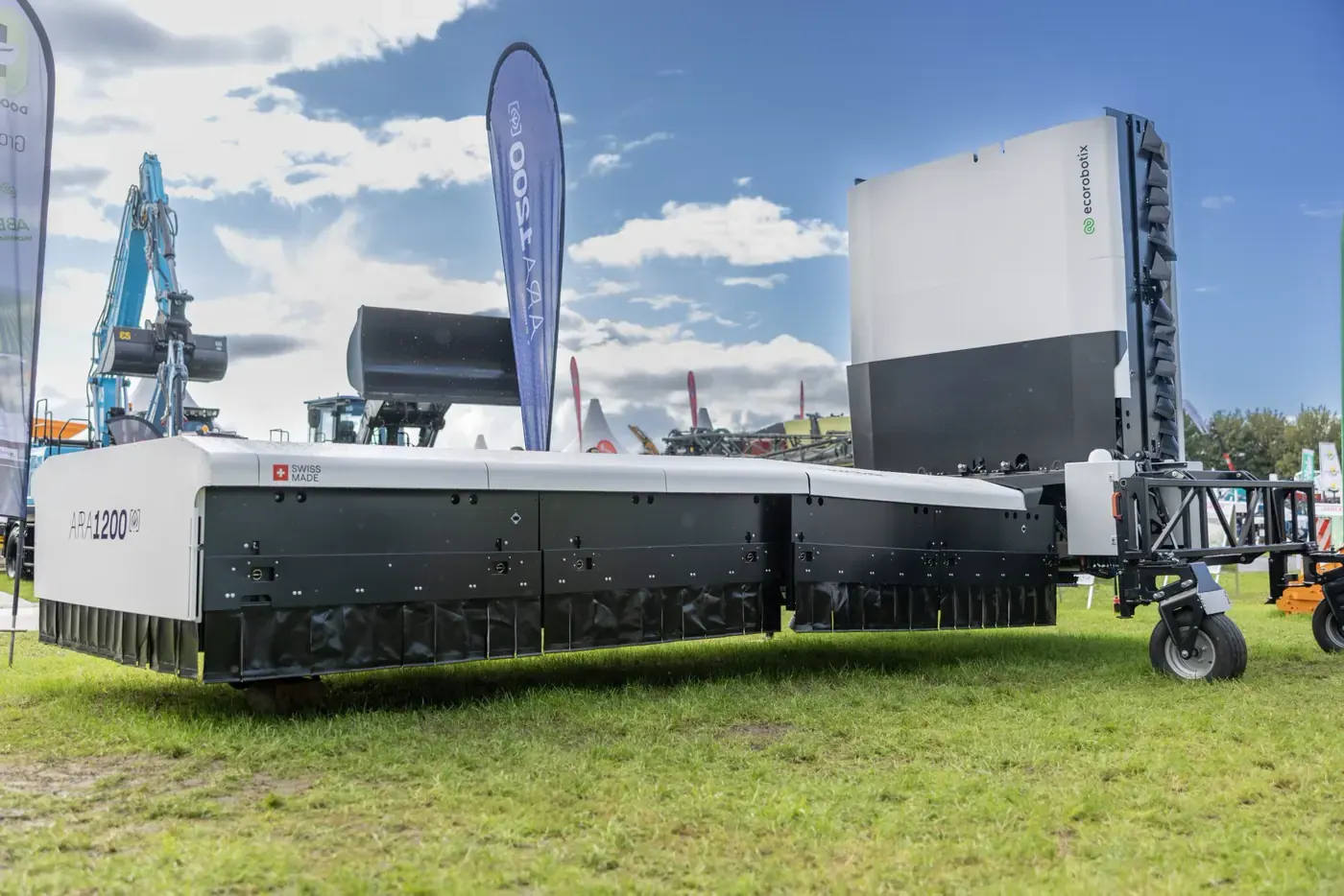 Ecorobotix ARA 1200 spot sprayer prototype at AgroTechniek Holland