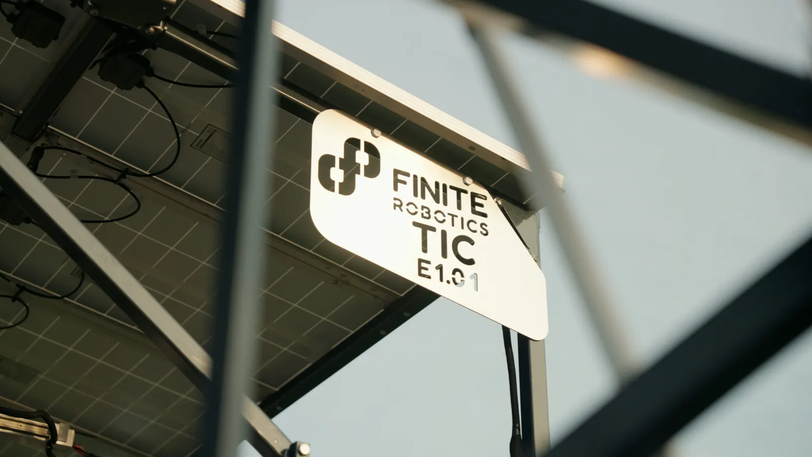 FINITE ROBOTICS TIC E1.01 nameplate