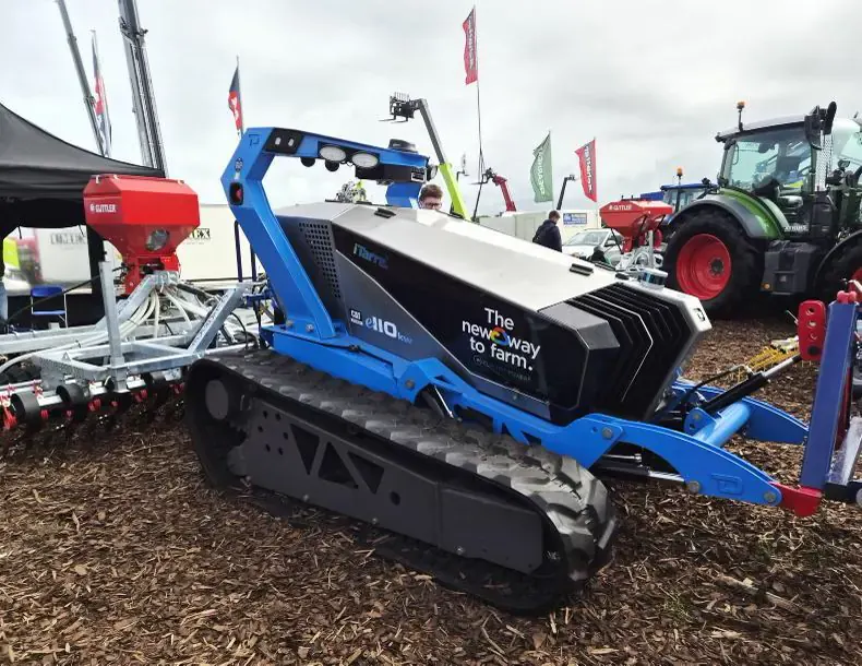 iTarra 110 kW autonomous tractor at the National Ploughing Championships